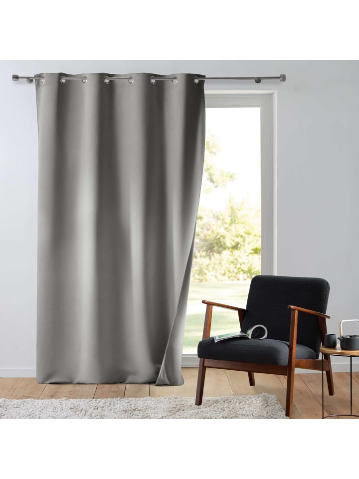 Douceur d’Intérieur Thermovorhang in grau günstig kaufen onesize