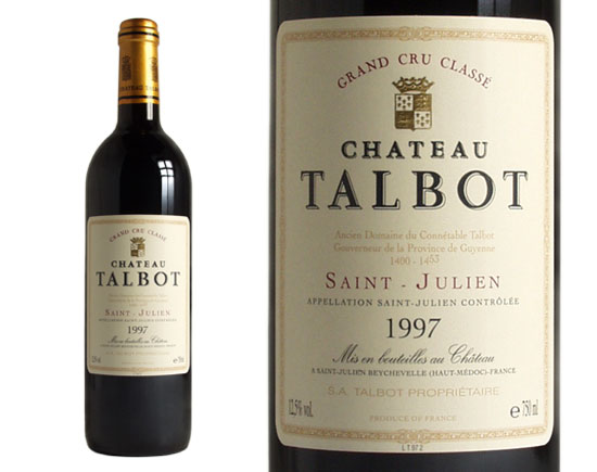 Château Talbot 1997 Bordeaux Saint-Julien