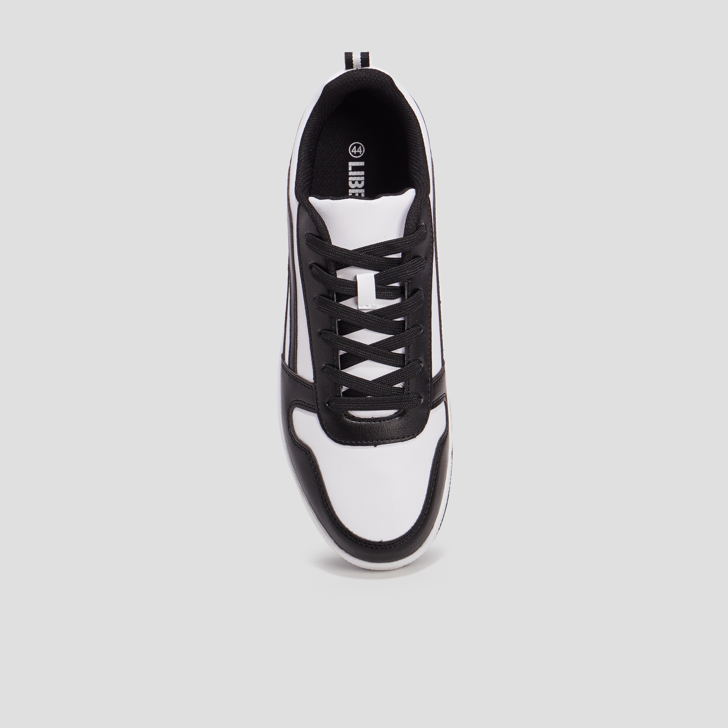 Tennis à lacets Liberto noir homme | La Halle