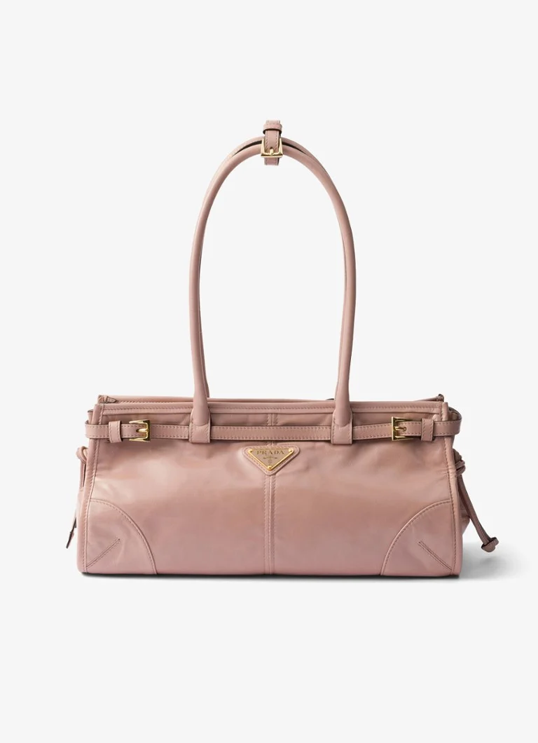Prada  Medium schoudertas van leer