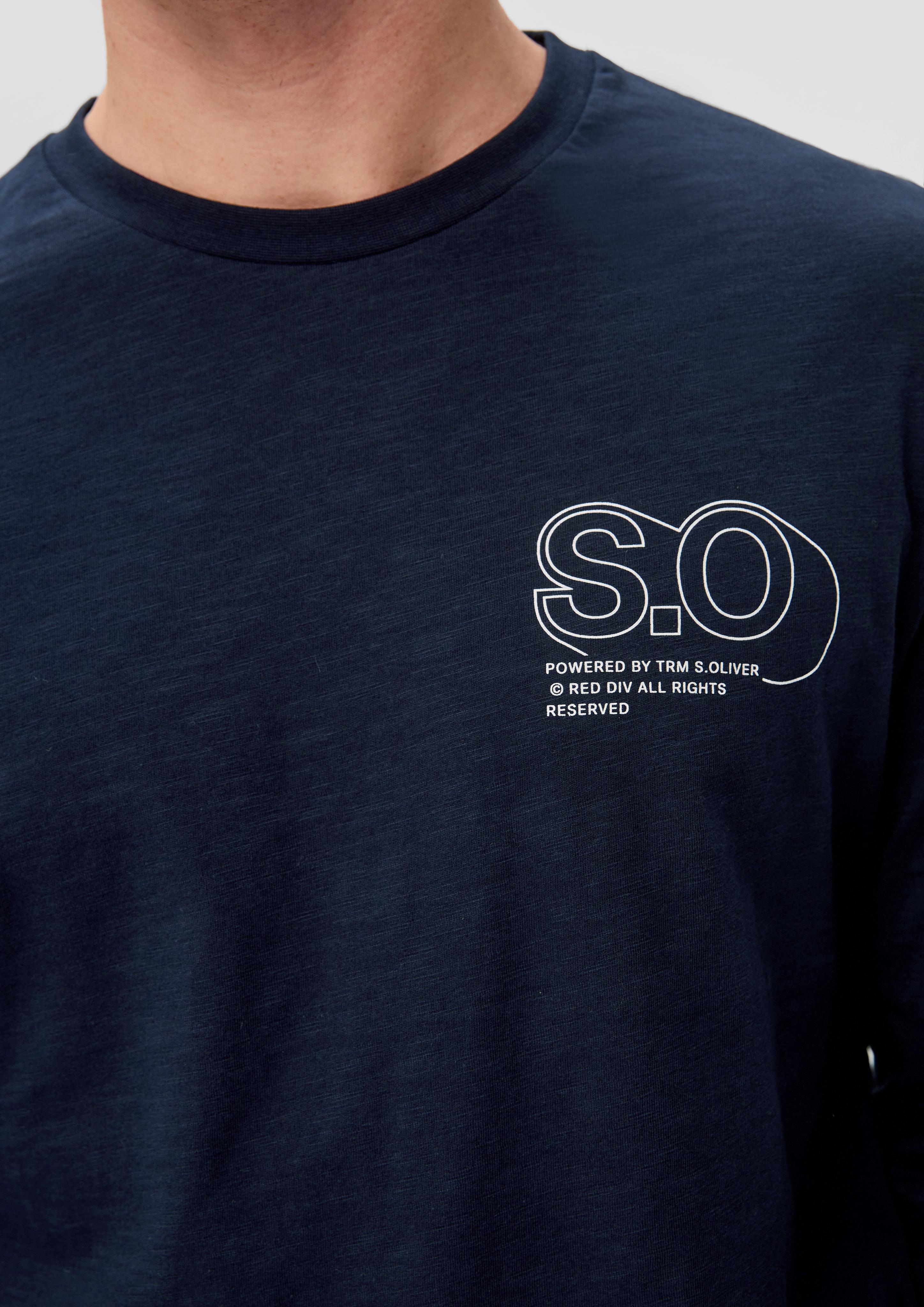 Langarmshirt mit Logo-Print  2145804-59D1