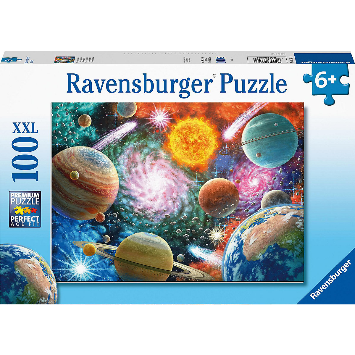 Ravensburger Kinderpuzzle - 13346 Sterne und Planeten - 100 Teile Puzzle für Kinder ab 6 Jahren