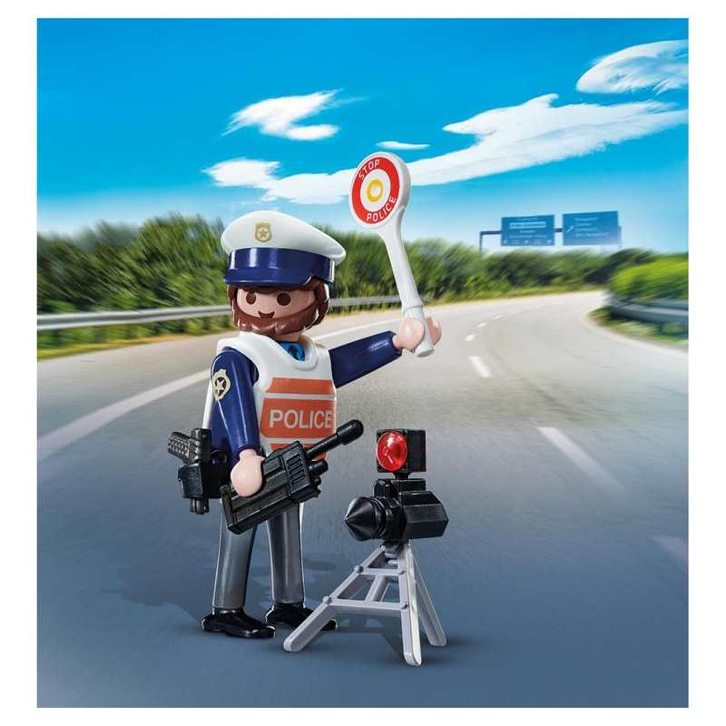 71201 Policier et radar Playmobil Playmo-Friends