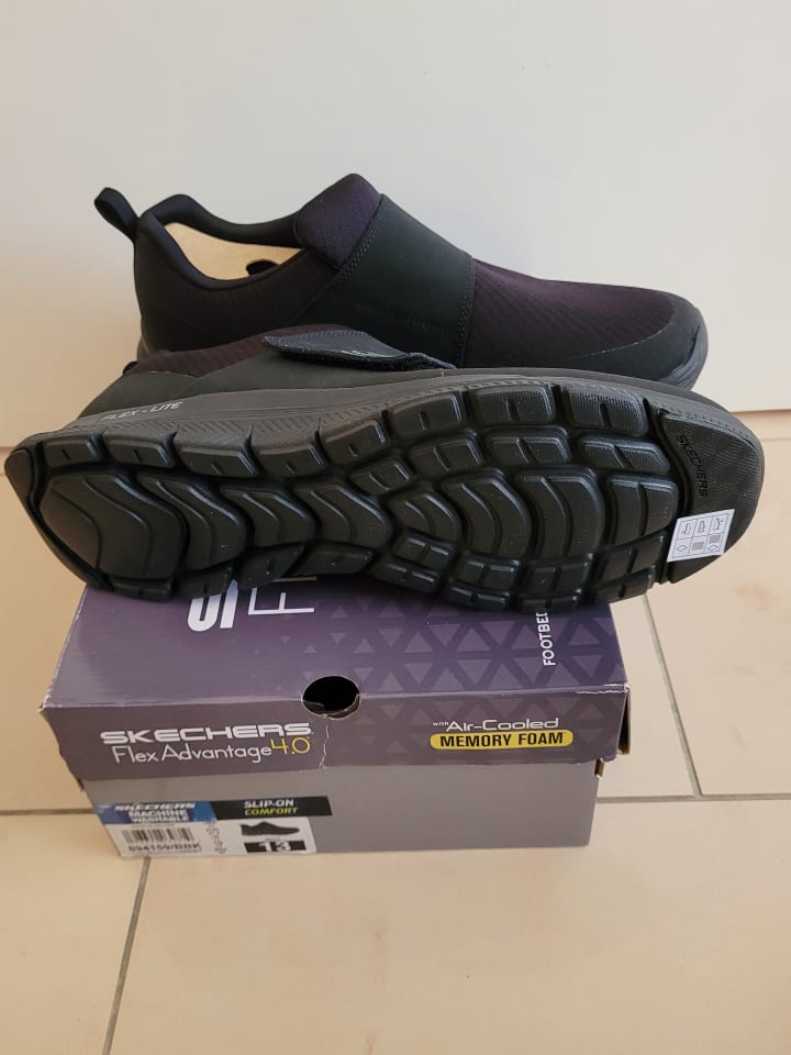 Skechers Klassische Halbschuhe in Schwarz günstig kaufen 47.5