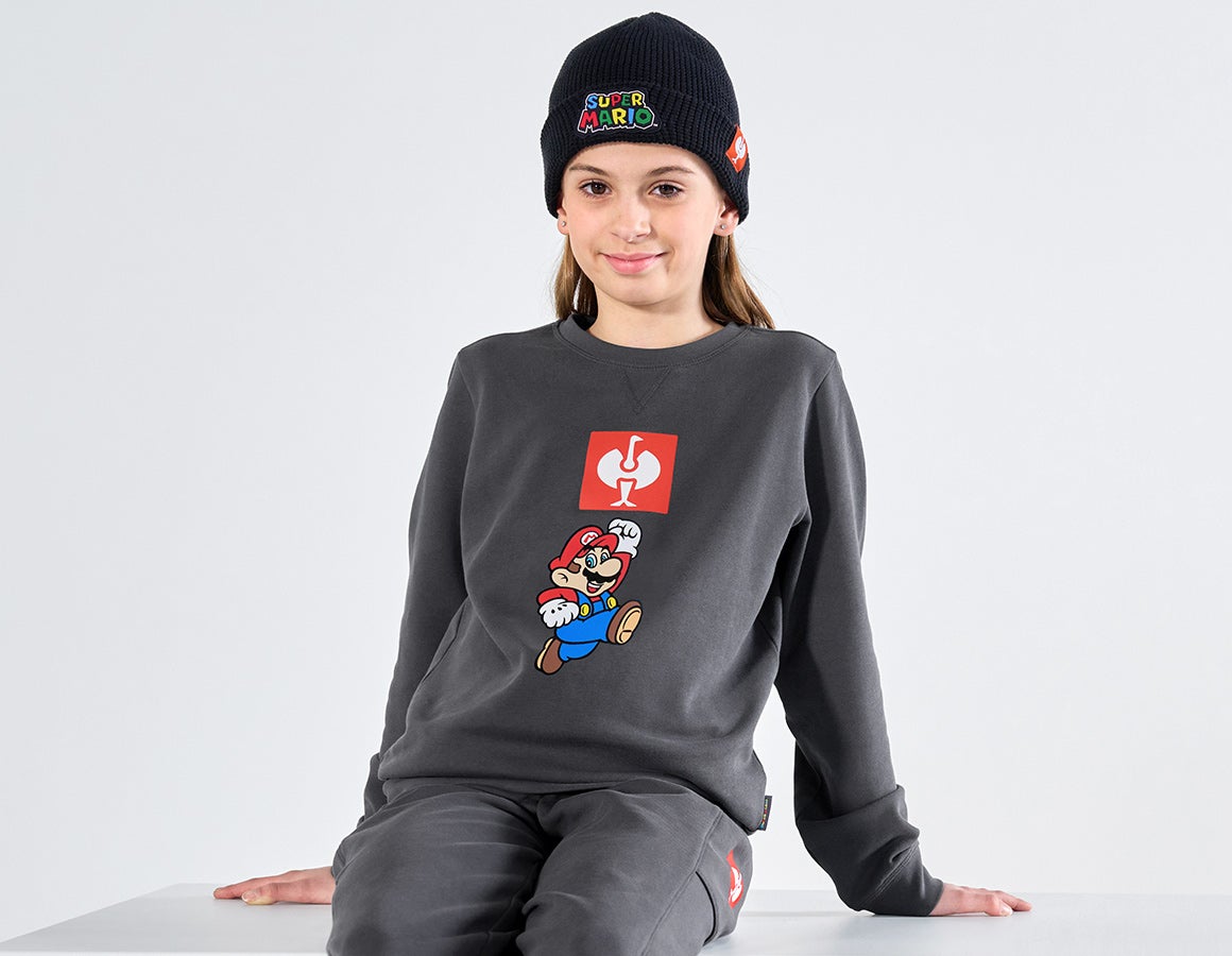 Super Mario Sweatshirt, Kinder