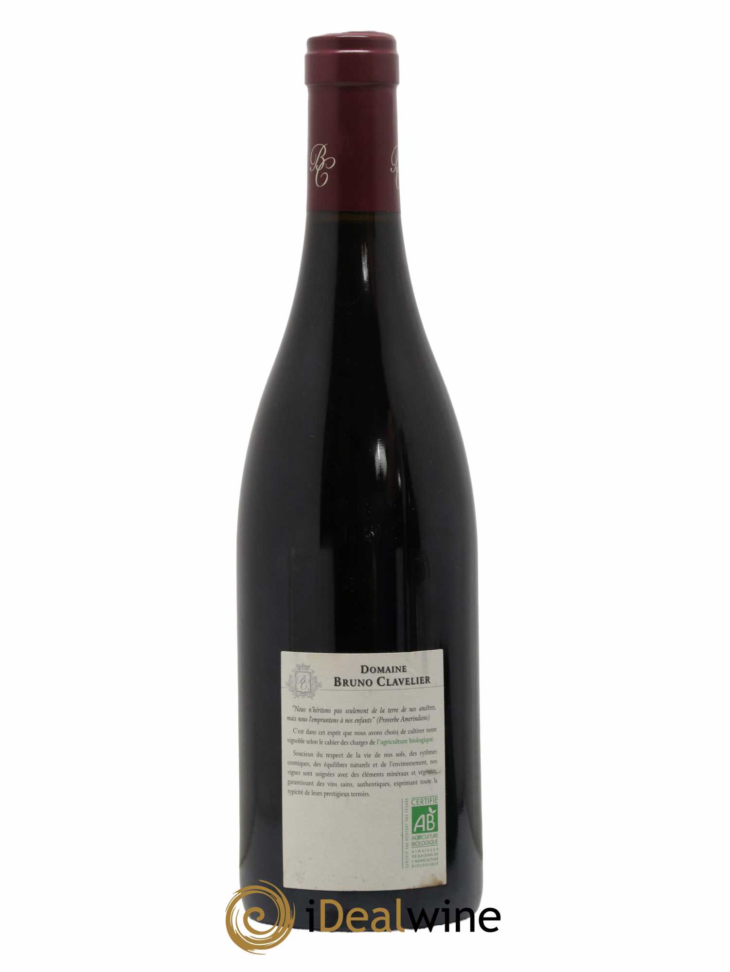 Vosne-Romanée 1er Cru Les Beaux Monts Vieilles vignes Bruno Clavelier  2009 - Lot de 1 Bouteille