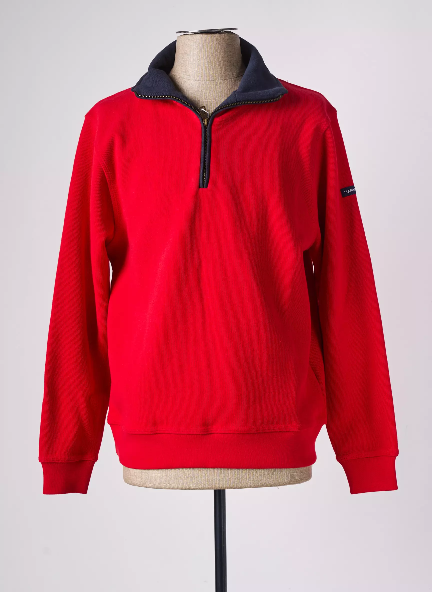 Marine Co Pulls Homme couleur rouge