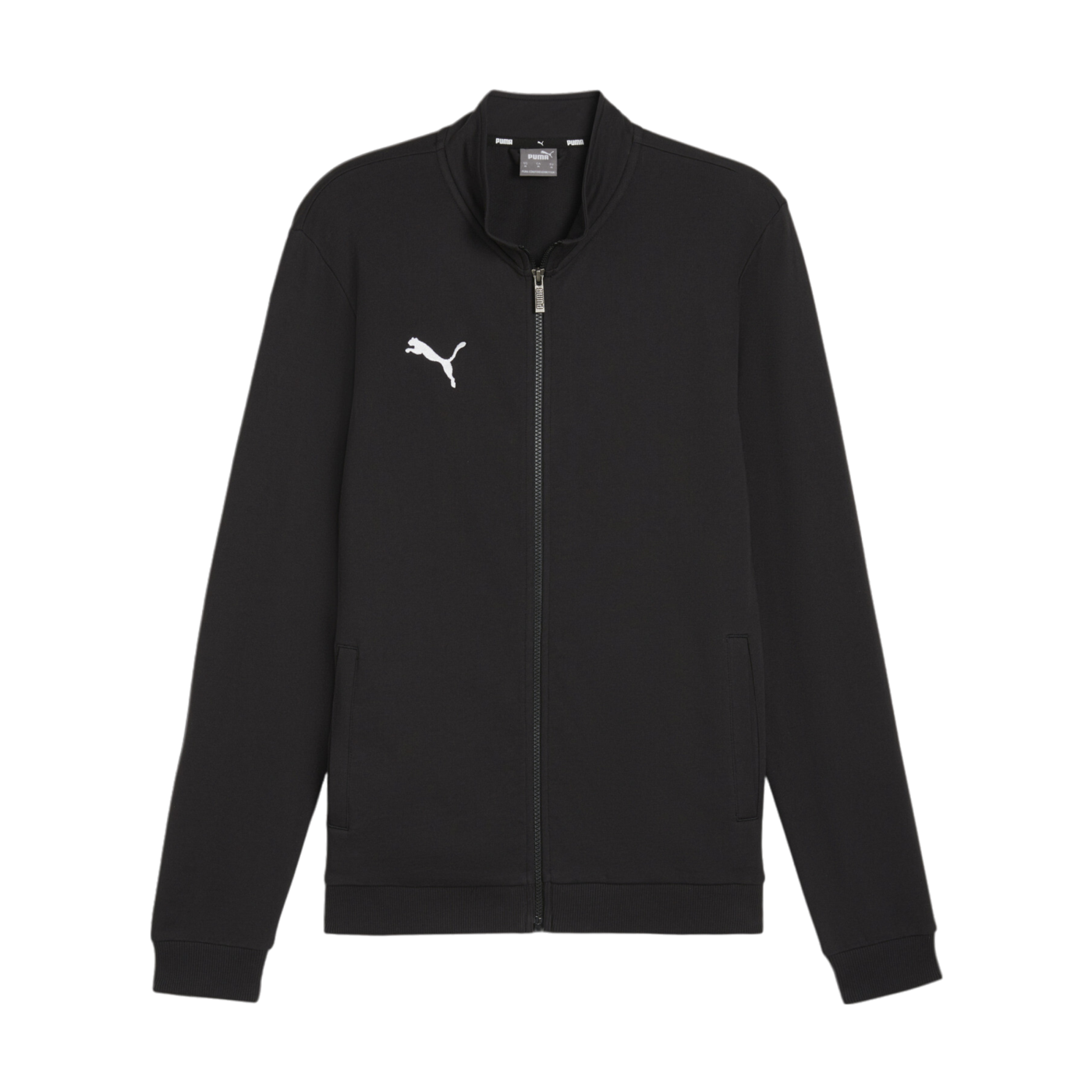PUMA teamGOAL Casual Trainingsjacke Schwarz Weiss F03