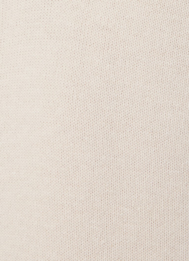 Stone Island 81155 fine knit wool blend sweater with logo