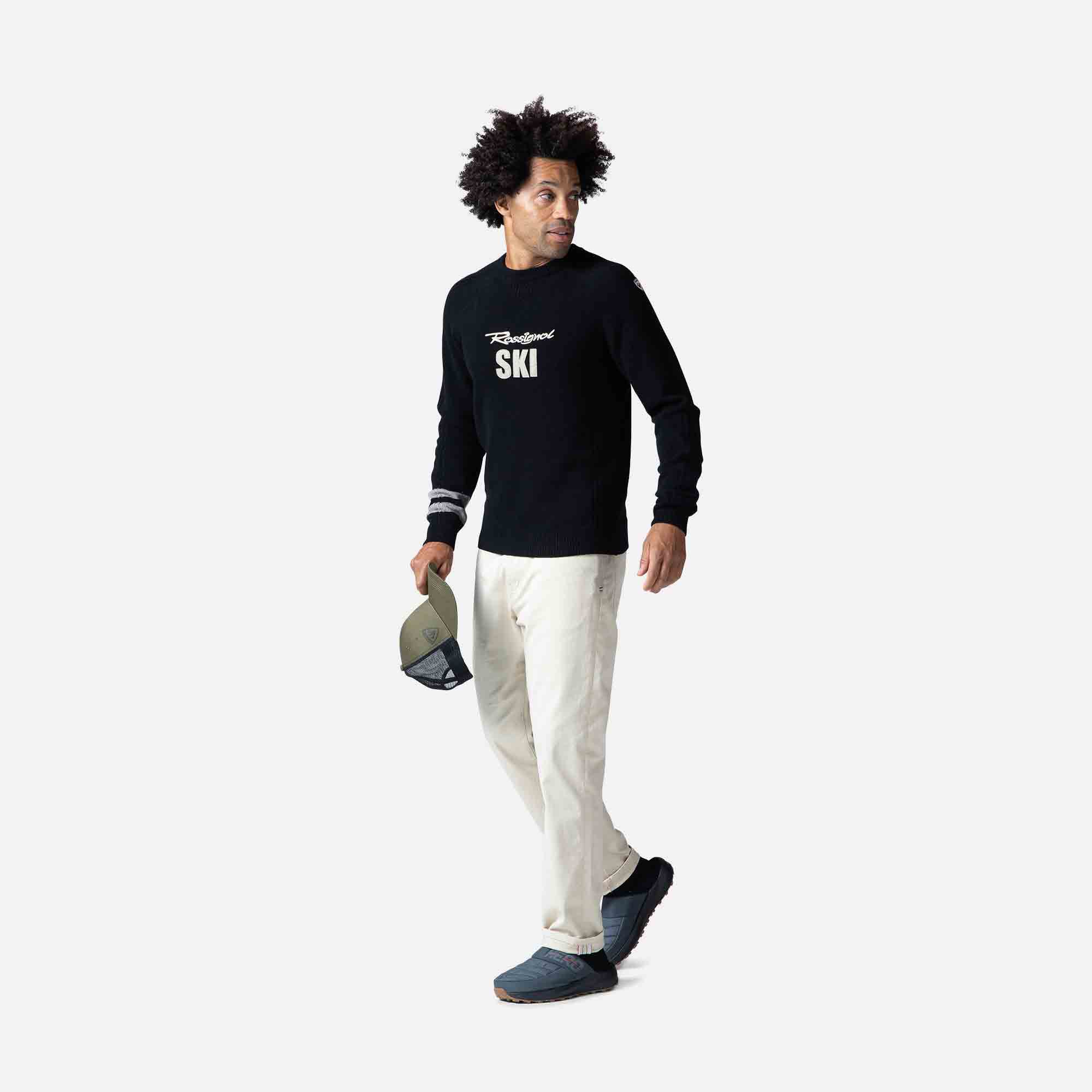 Pull en maille Signature homme