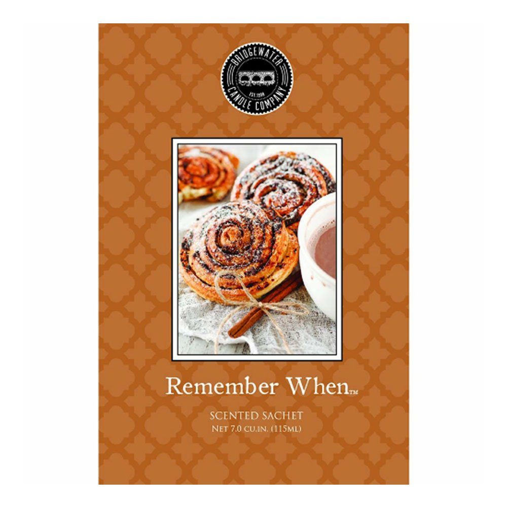 Bridgewater Candle Company Duftbeutel BRIDGEWATER Duftsachet REMEMBER WHEN rostbraun Papiertüte mit Duft