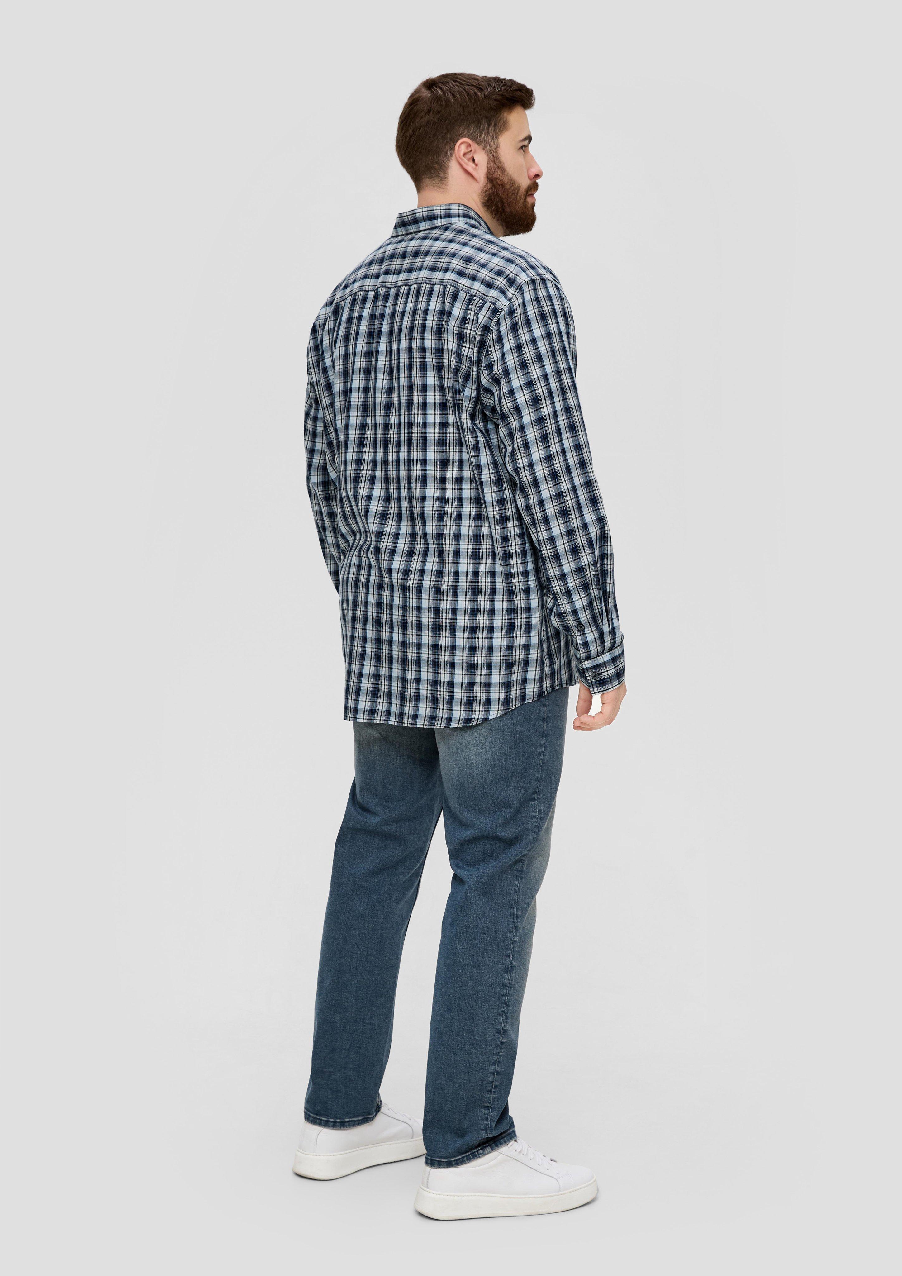 Regular: Twill-Hemd aus Lyocellmix  2143240-59N2