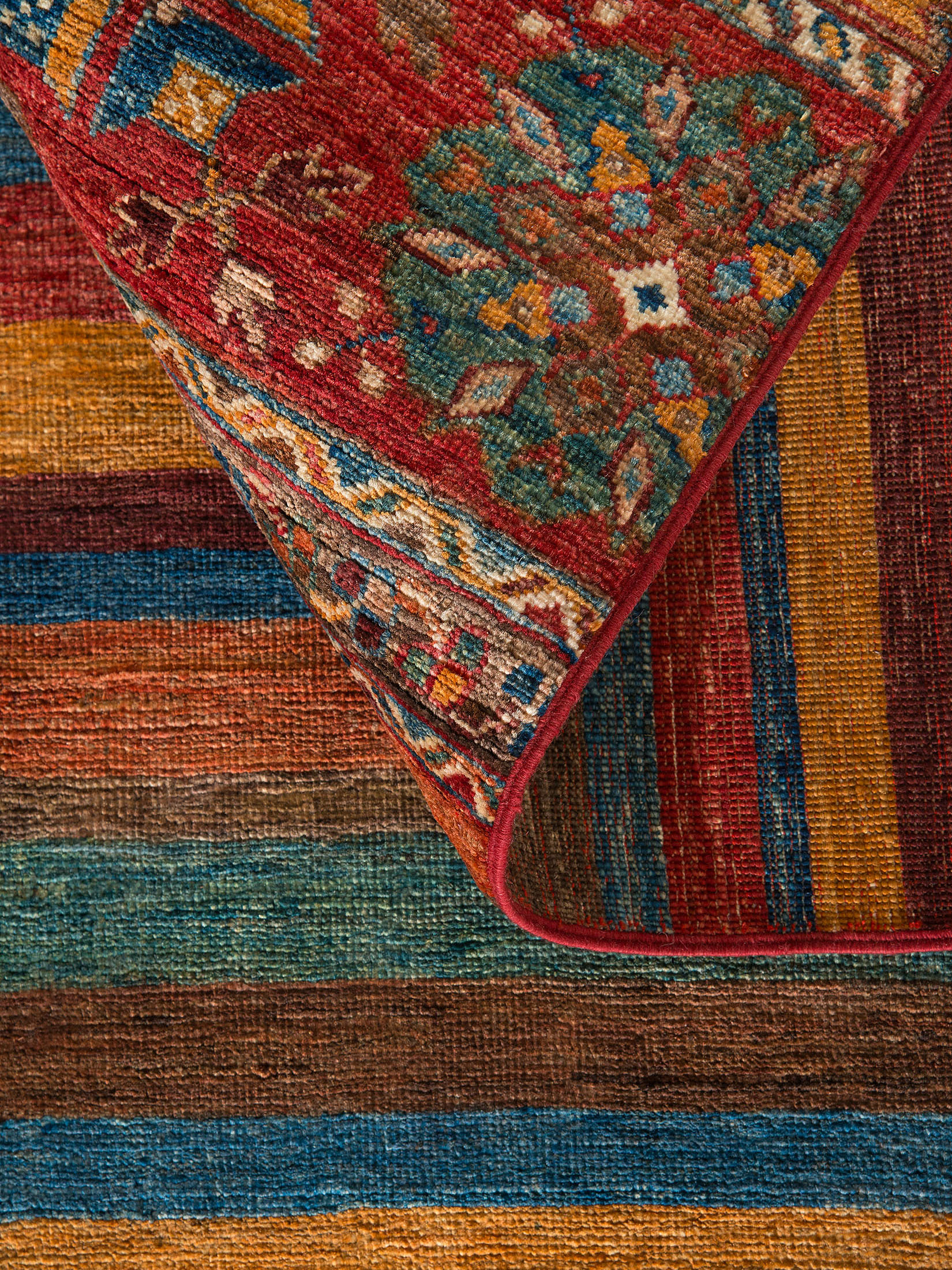 Chobi Schal ca. 175 x 251 cm, Unikat / Einzelstück