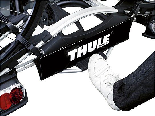 Thule Kupplungsfahrradträger EuroWay G2 13 pin, für max. 3 Räder, zur Montage auf der Anhängekupplung