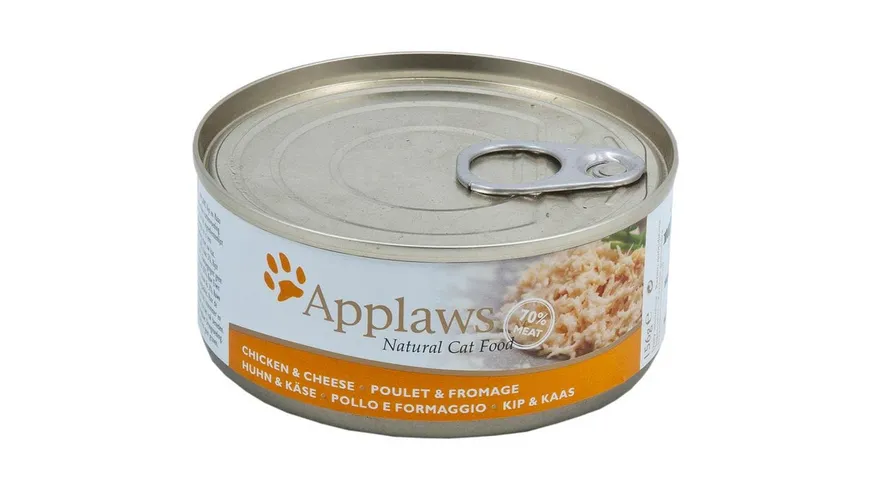 Applaws Katzennassfutter Huhn & Käse 156g 156 g