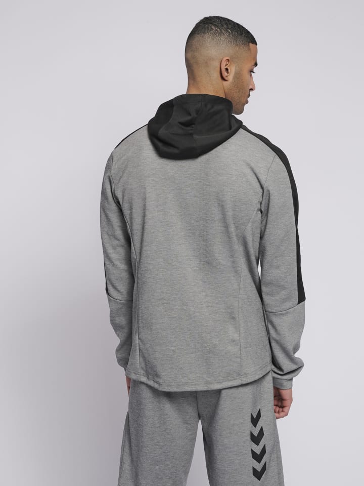 Hummel Hummel Reißverschluss Jacke Hmltropper Herren in GREY MELANGE günstig kaufen