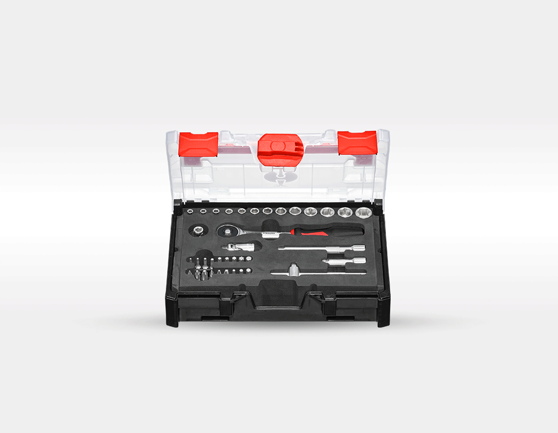 STRAUSSbox Werkzeug-Set 1/4