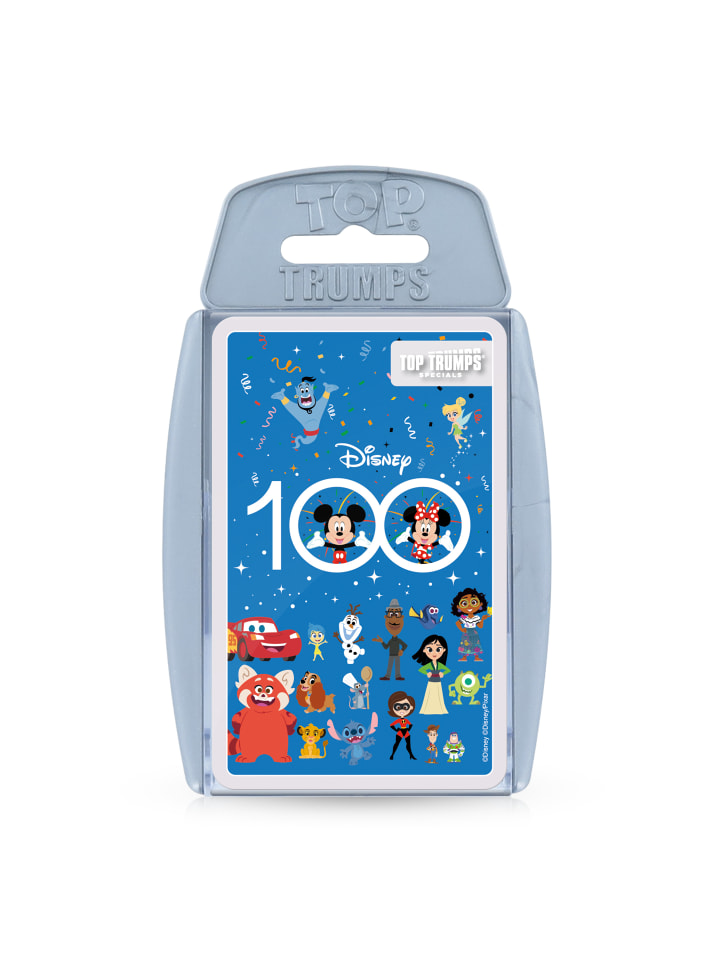 Winning Moves Top Trumps - Disney 100 Kartenspiel Quartett Spiel in bunt günstig kaufen onesize