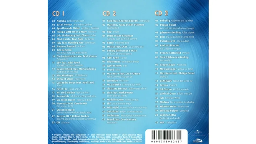 Die Ultimative Chartshow-Beste Deutschpop-Songs
