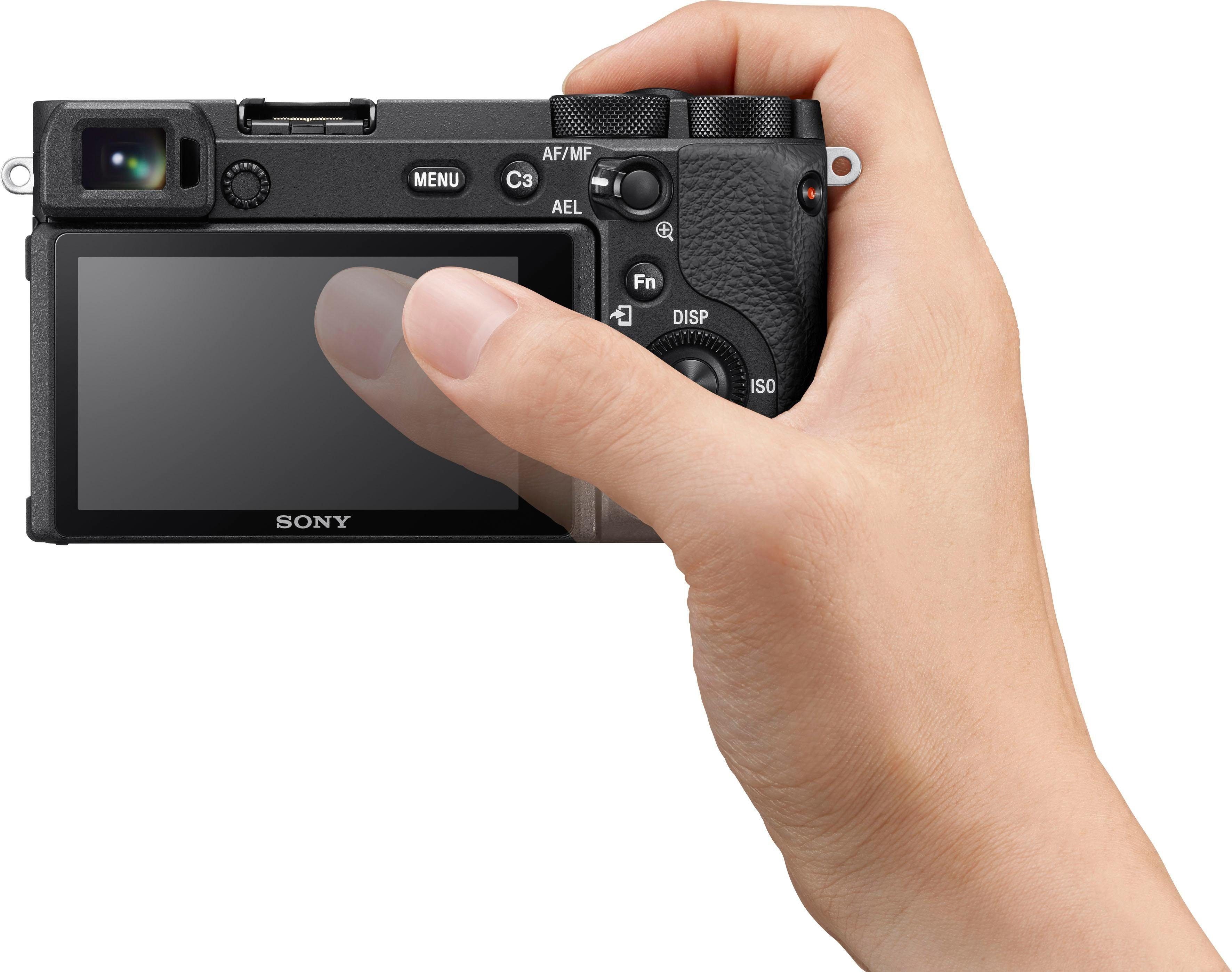 Sony ILCE-6600B - Alpha 6600 E-Mount Systemkamera (24,2 MP, 4K Video, 180° Klapp-Display, NFC, nur Gehäuse)