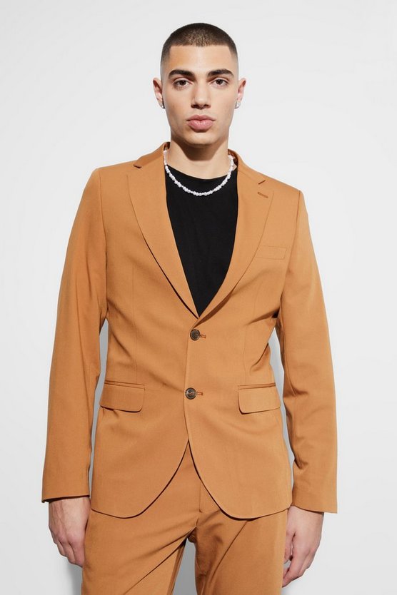 Einreihiger Skinny Blazer