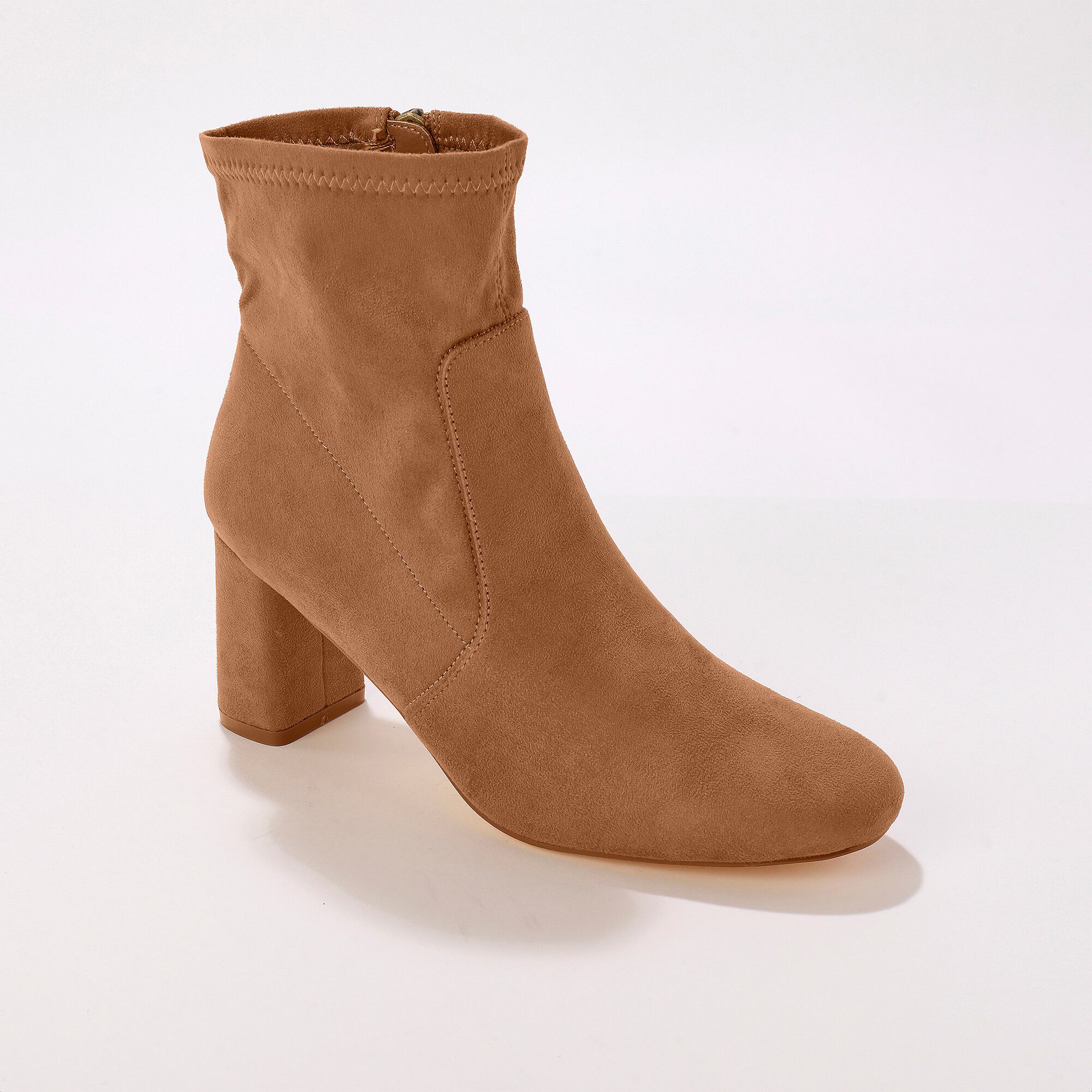 Boots effet chaussettes
