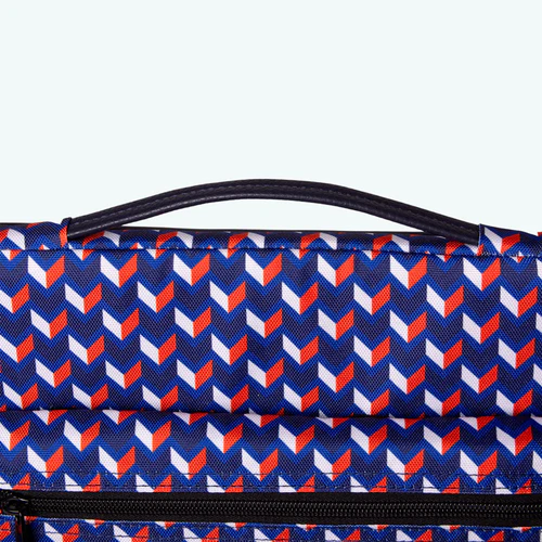 Bankenviertel 13-inch blue laptop sleeve