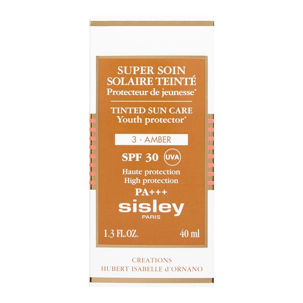 Protector solar facial con color Sisley Super Tinted SPF 30