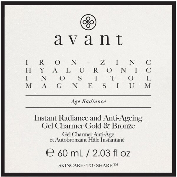 Avant Age Radiance Instant Radiance and Anti-Ageing Gel Charmer Gold & Bronze Gesichtsgel