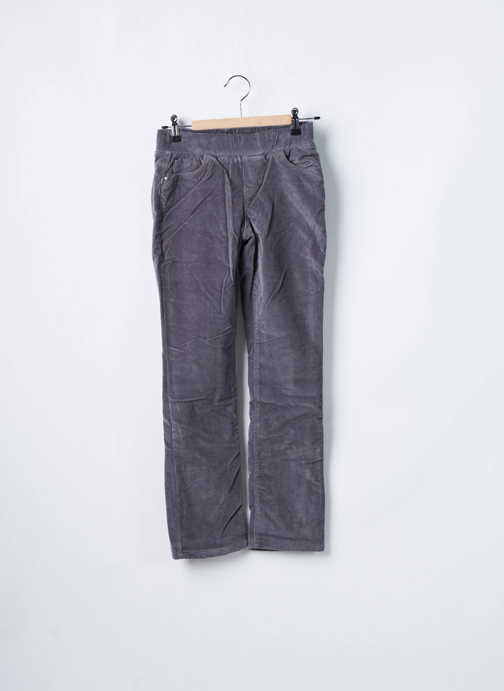 Okaidi Pantalons Droits Fille couleur gris