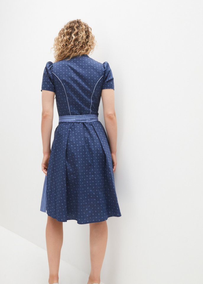 Trachtenkleid mit Schürze, knieumspielend (2-tlg.Set)