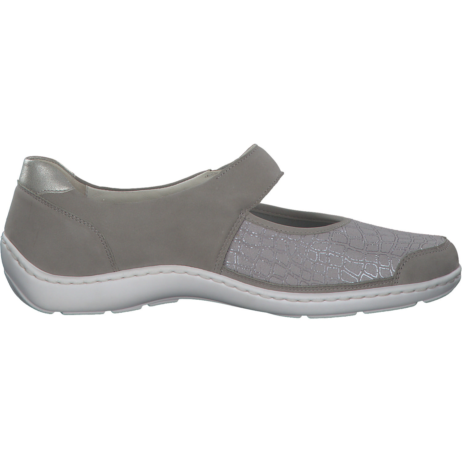 Waldläufer Henni 496H33, Pumps, Damen, STEIN STEIN SILBER