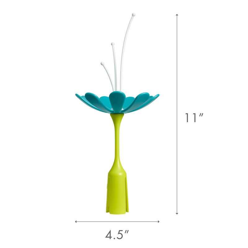 Fleur Stem bleue pour égouttoir à biberons Grass Boon