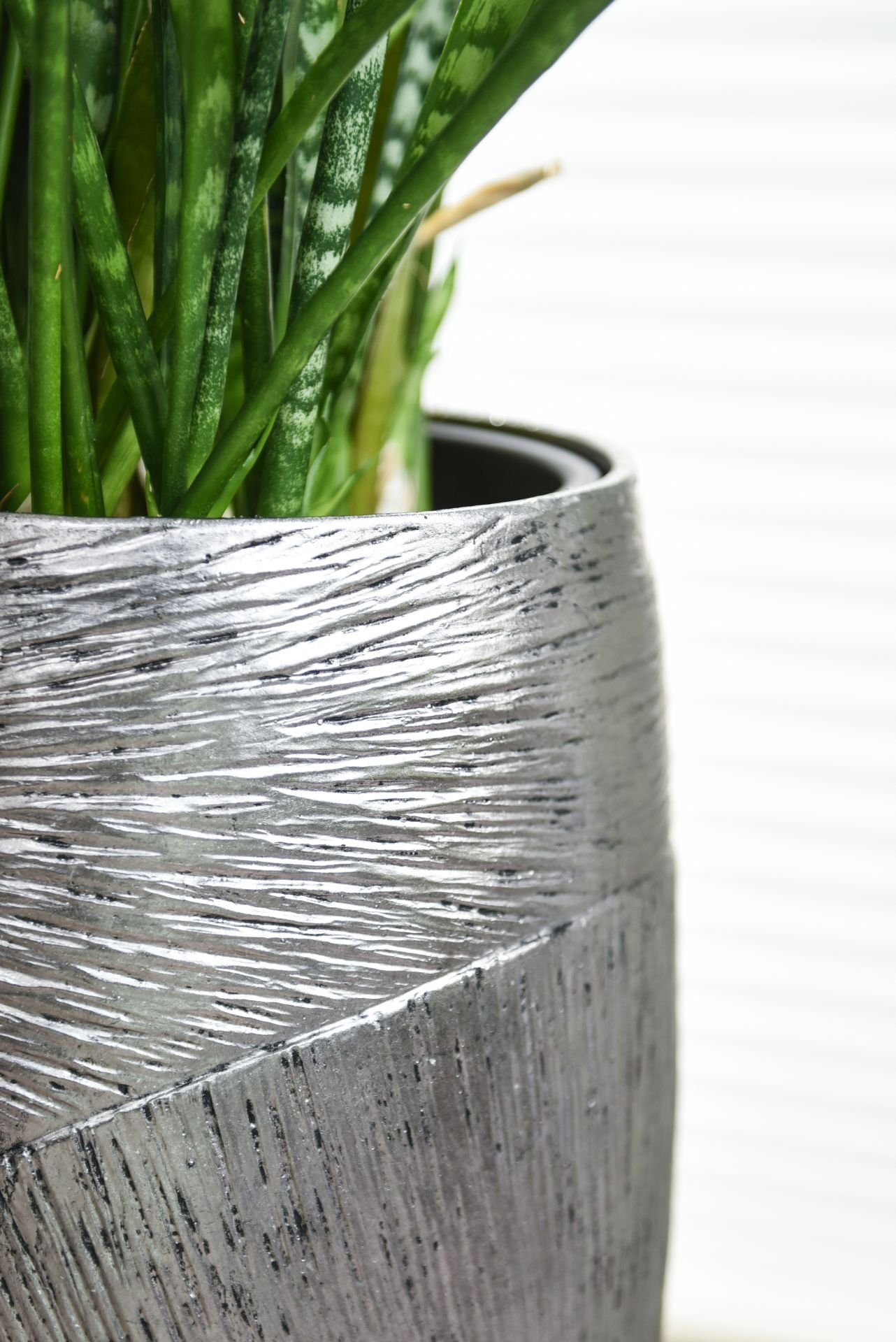 VIVANNO Pflanzkübel Pflanzkübel Pflanzgefäß Fiberglas 