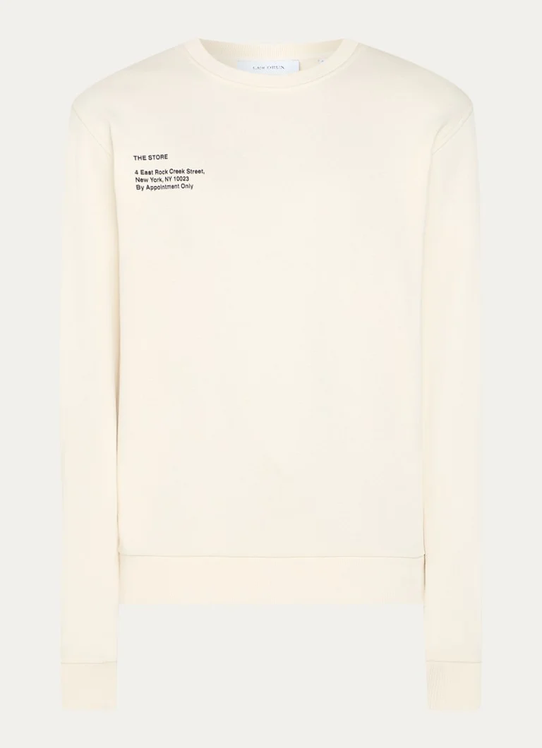 Les Deux Neighborhood sweater with front and back print
