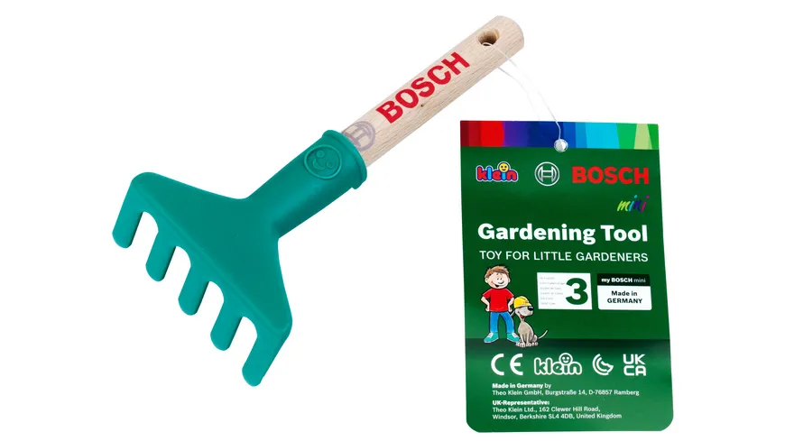 Theo Klein 2788 Bosch Garten Handrechen kurz