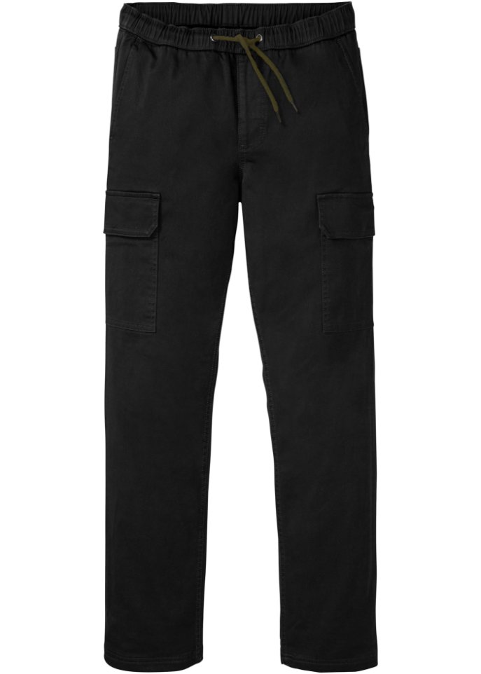 Regular Fit Thermo-Stretch-Schlupfhose, Straight