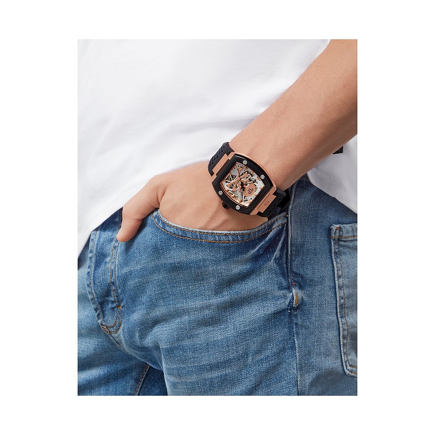 Philipp Plein Herrenuhr The Skeleton