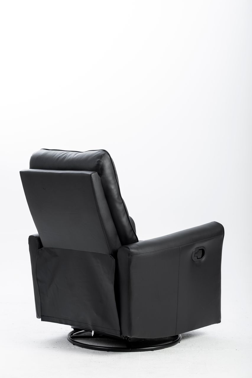 Happy Home verstellbarer Relaxsessel Sofasessel HSP122-SCH schwarz Lederoptik