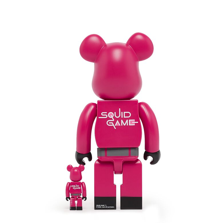 Medicom Bearbrick Squid Game Guard □ 100% & 400% multicolor
