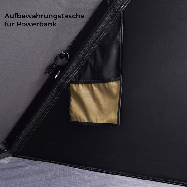 ALUMINUM HARD SHELL ROOF TENT CUMARU 135 - Dachzelt