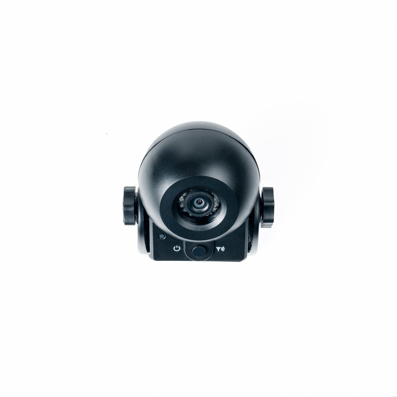 CARMATRIX CM-712 Rückfahrkamera (WLAN Funk Auto Rückfahrkamera Akku Magnet Wohnmobil Pferd Anhänger, Aufladbare Batterie, kostenlose App, Distanzlinien zu- und abschalten)