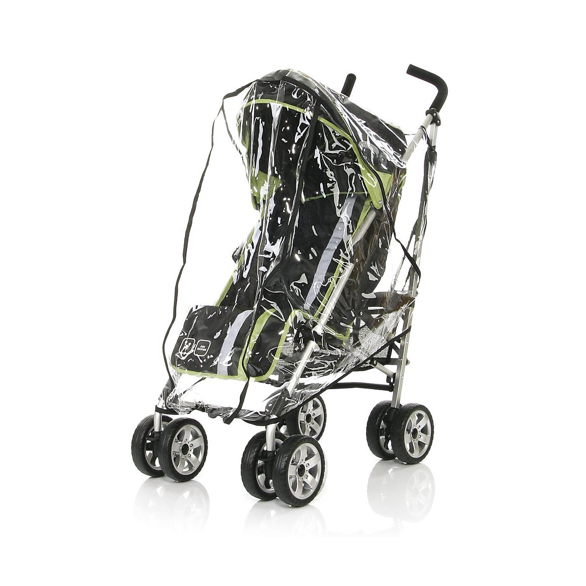 Regenverdeck für Buggys mit Dach