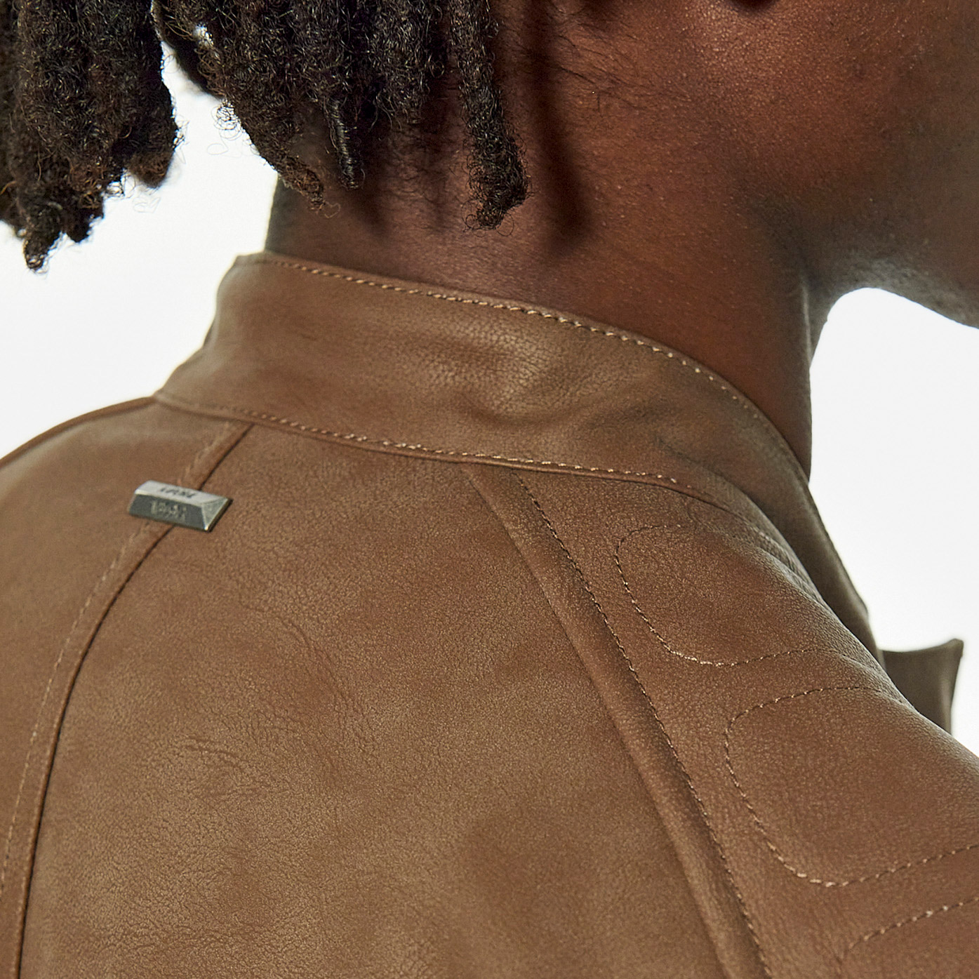 SALLY  Blouson marron Homme
