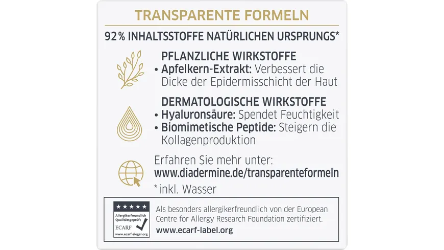 DIADERMINE Age Supreme Nachtpflege Falten Expert 3D 50 ml