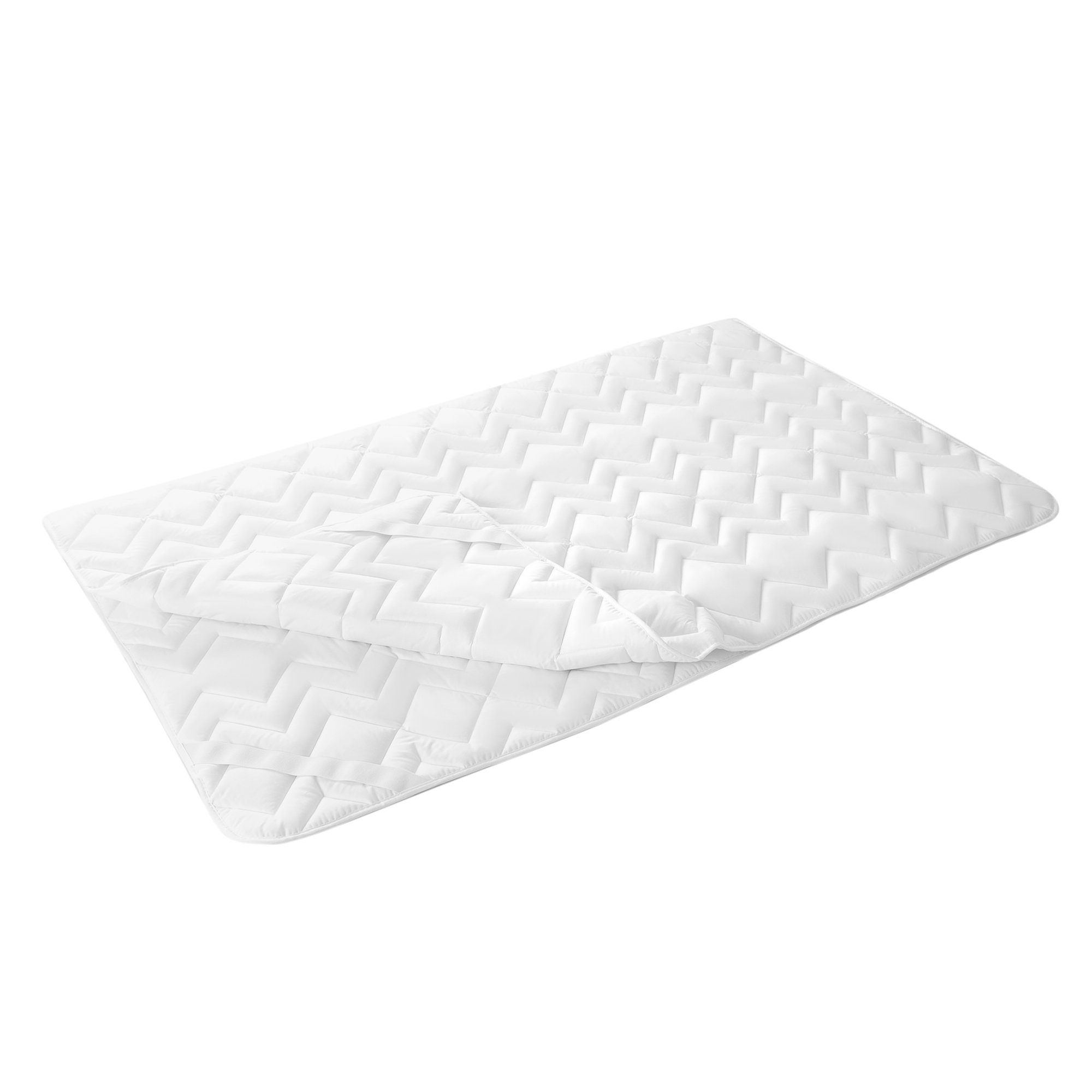 Topper Matratzenschoner Topper, SEI Design, Kunstfaser, (matratzentopper 140x200), Topper gesteppt