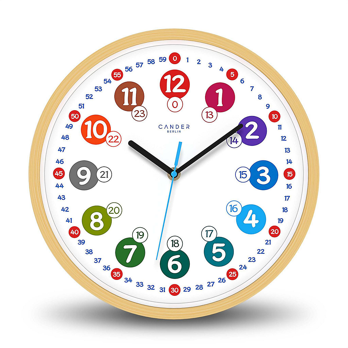 Lautlose Wanduhr
