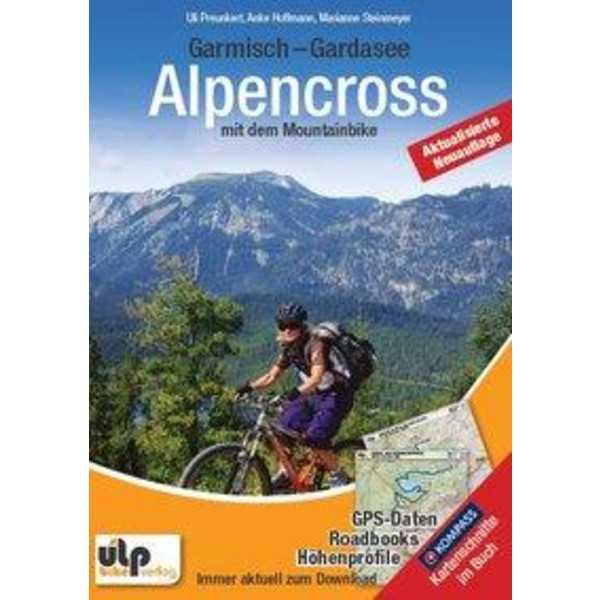 Garmisch - Gardasee: Alpencross mit dem Mountainbike - Radwanderführer