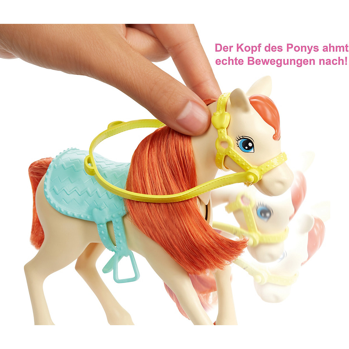 Barbie Reitspaß mit Barbie (blond), Chelsea, Pferd und Pony, Pferde Spielzeug