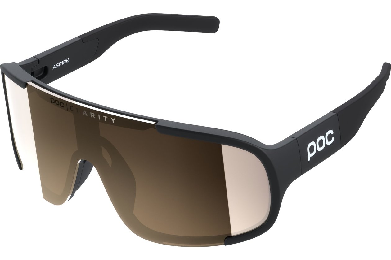 POC Aspire - Uranium Black/Brown/Silver Mirror